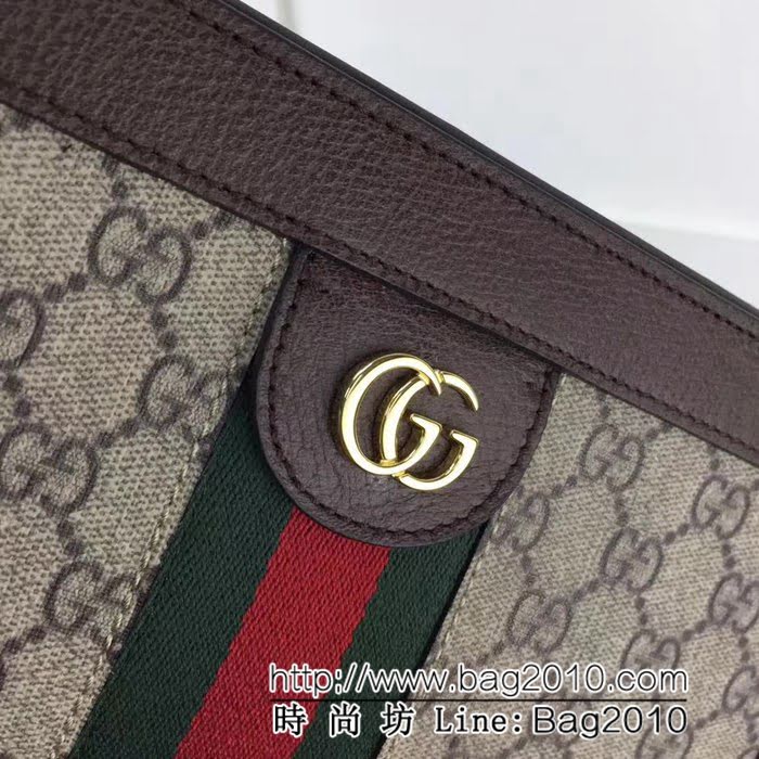 GUCCI古馳原單 新款高仿GUCCI新款專櫃品質原單貨實物實拍 503877啡pvc啡皮 HY1127